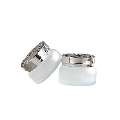 Customized Logo Cosmetic Packaging Empty Glass Jars