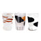 Cat Paw Print Coffee Drinking 260ml Personalized Glass Cup