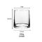 BPS Free Clear Crystal Drinking 250ml Personalized Glass Cup