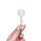 SGS FDA Transparent Inhale Borosilicate Glass Hookah Pipe