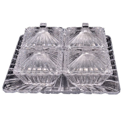 Supermarket Dessert Chocolate Candy Glass Split Trays