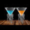 Clear 200ml Creative Jellyfish Shaped Cocktail Goblets