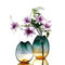 Mouth Blown Nordic Artificial Decorative Glass Vases