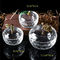 Mouth Blown Household Borosilicate Glass Storage Jars 200ml