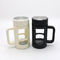 Office Insulated Thermos Personalized Glass Cup 480ml Heat Resistant