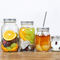 Empty Round Honey Jam Glass Pickle Jar 250ml 300ml 380ml