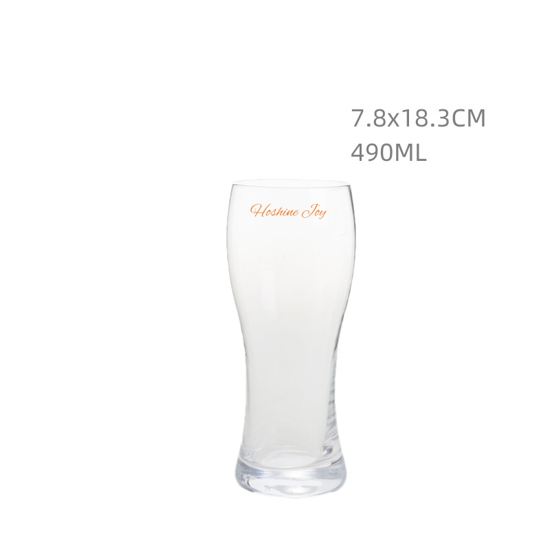 Bar Mouth Blown Drinking Glasses Cups Logo Embossed Drinking Glasses