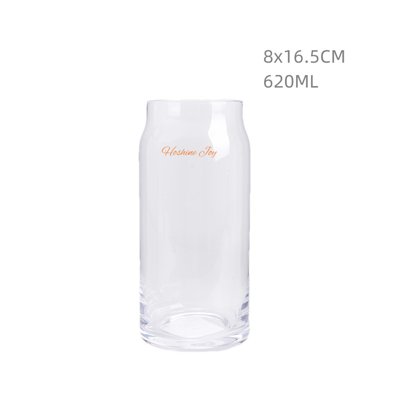 Daily Clear Glass Drinking Cups 620ML Classic Designed Handcrafted