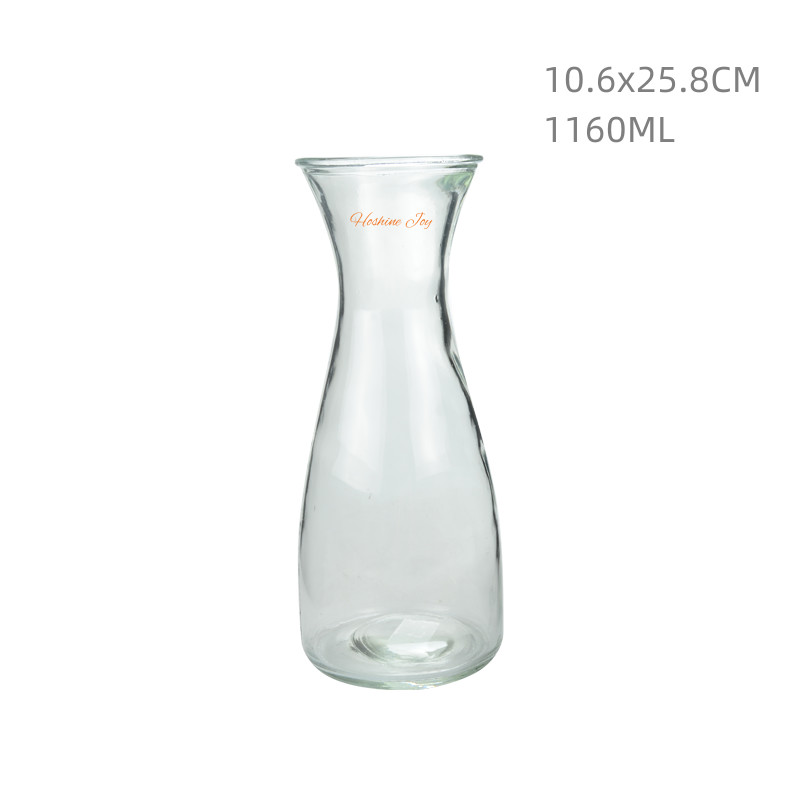 Glass Large Milk Bottles 1160ML Glass Milk Jars With Lids Leakproof