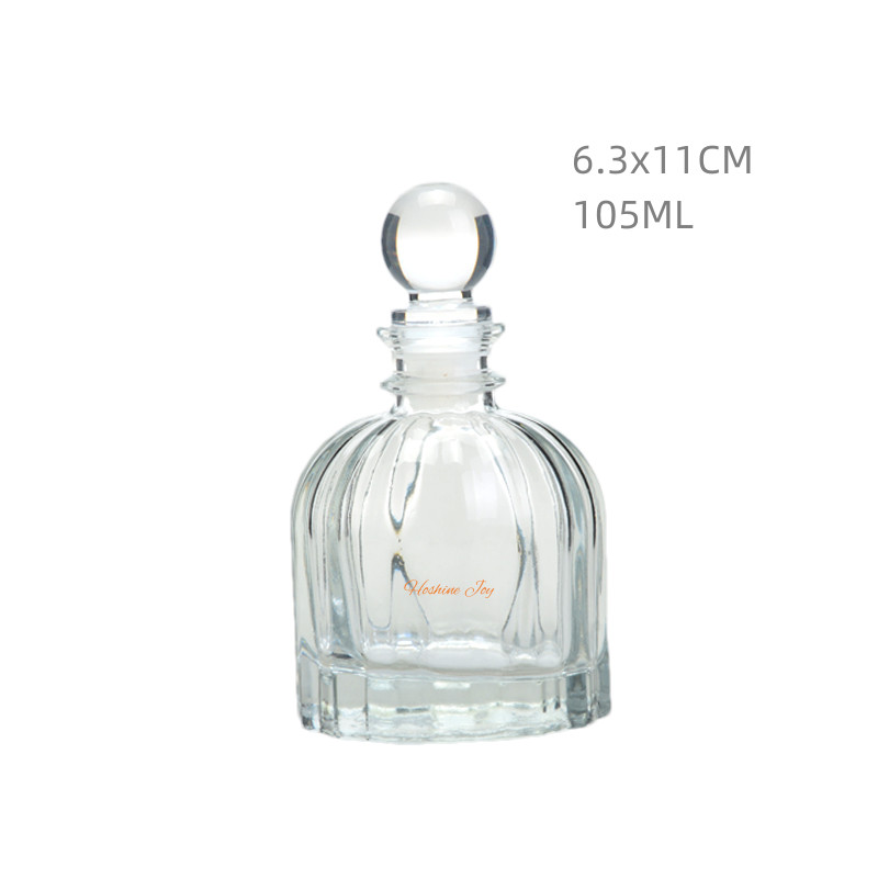 Personal Glass Diffuser Bottles Compact Aroma Diffuser Empty Glass Bottle