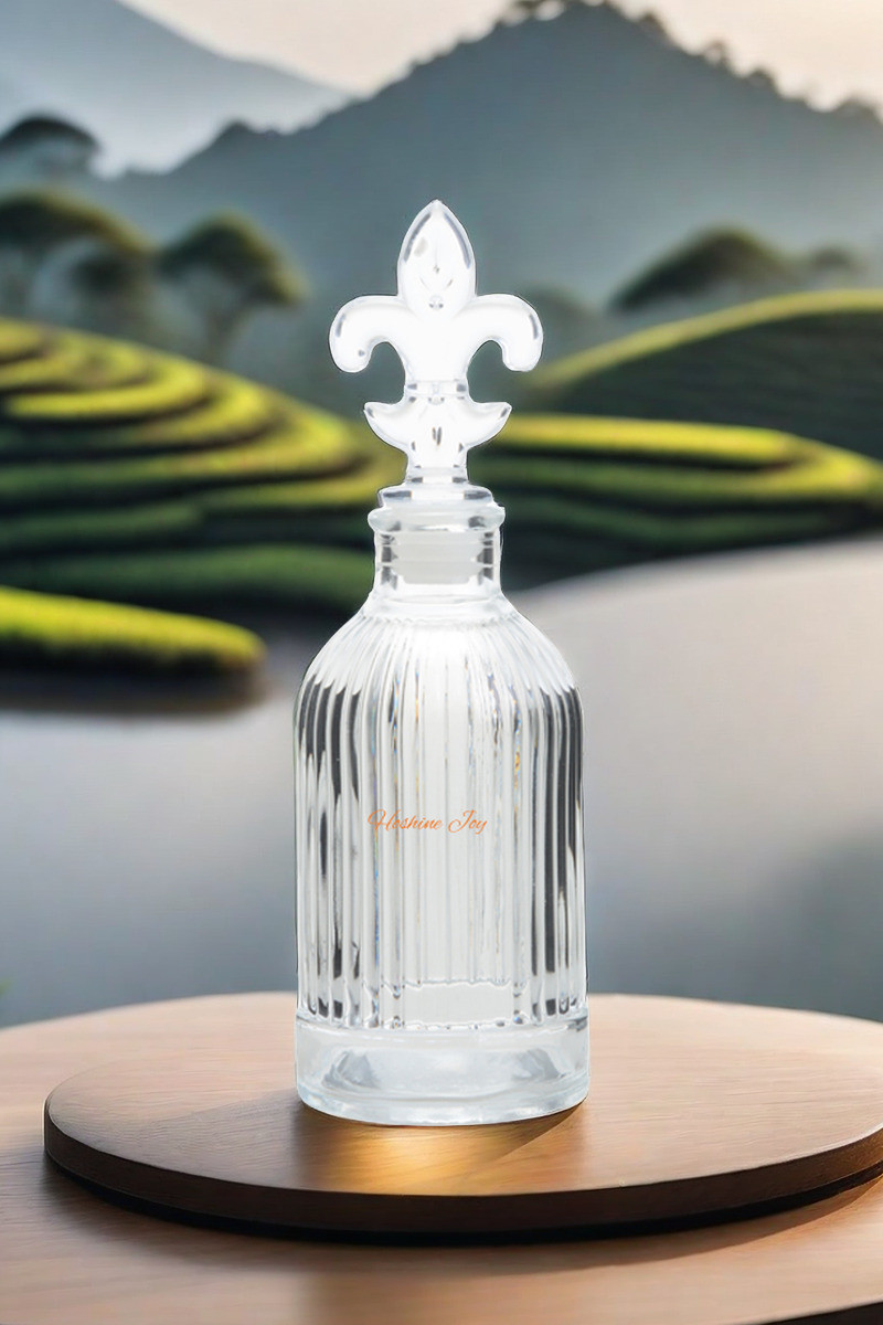 Scent Reed Diffuser Jars 215ML Home Glass Bottle Essential Oil Diffuser