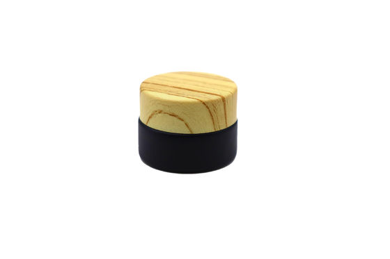 5ML Transparent Screw Cap Glass Jars for Cosmetic Lotion Cream